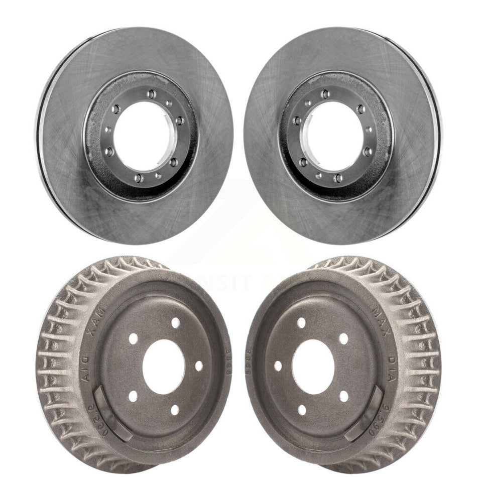 Front Rear Disc Brake Rotors Drums Kit For Chevrolet Camaro Pontiac Firebird K8-102181