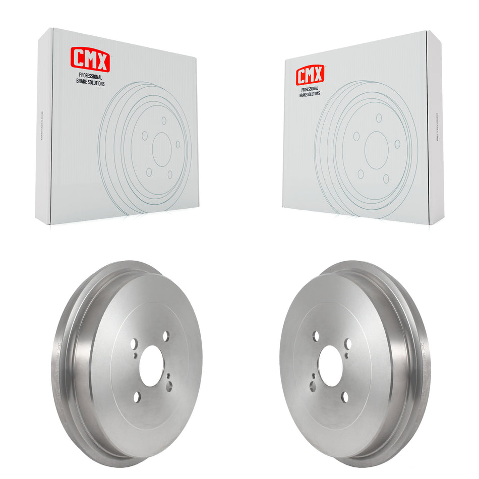Rear Brake Drums Pair For Toyota Prius C Scion iQ K8-102224