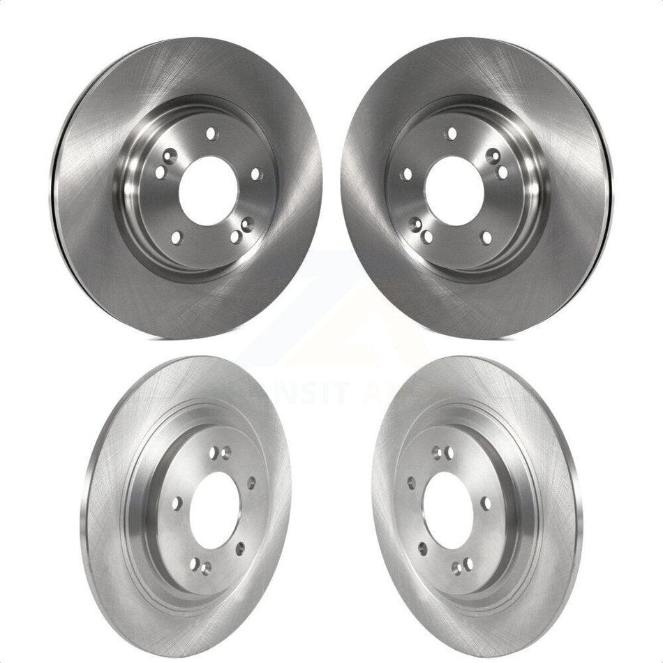 Front Rear Disc Brake Rotors Kit For Kia Niro EV Hyundai Kona Electric K8-102234