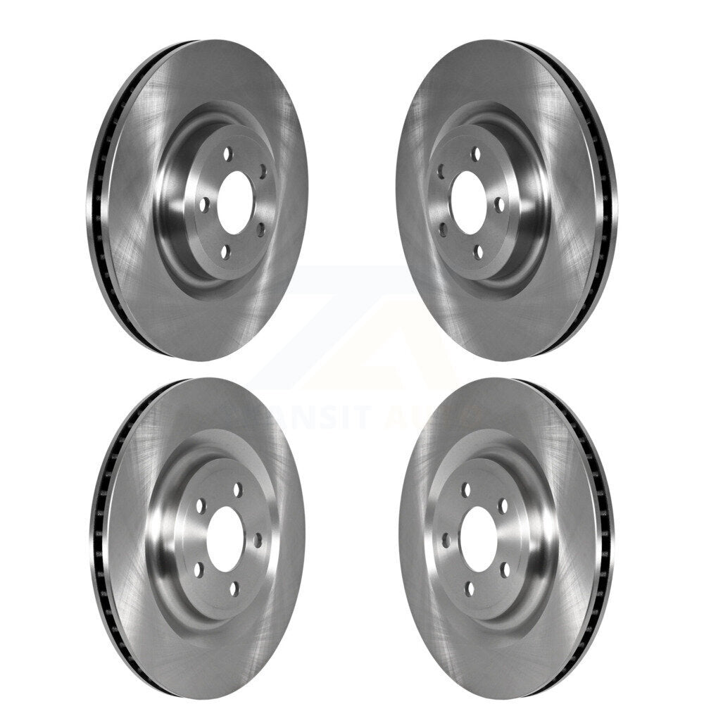 Front Rear Brake Rotors Kit For Ford Explorer Lincoln Aviator Police Interceptor Utility K8-102235