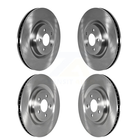 Front Rear Brake Rotors Kit For Ford Explorer Lincoln Aviator Police Interceptor Utility K8-102235