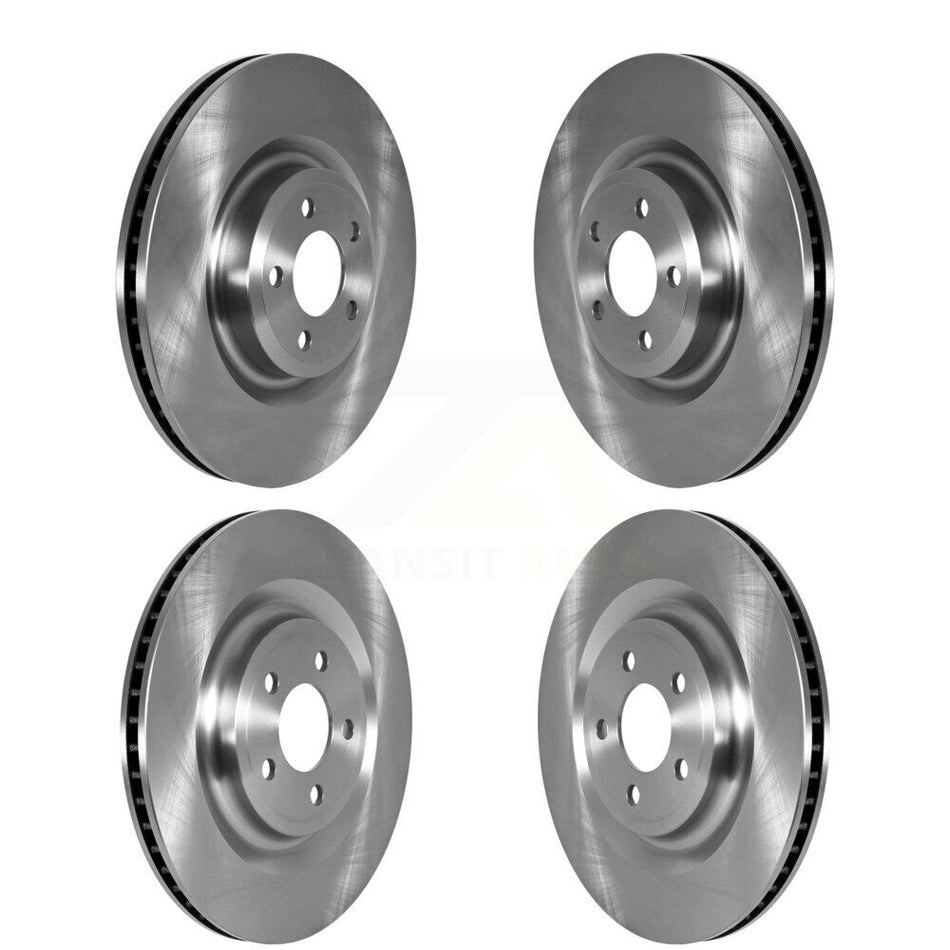 Front Rear Brake Rotors Kit For Ford Explorer Lincoln Aviator Police Interceptor Utility K8-102235