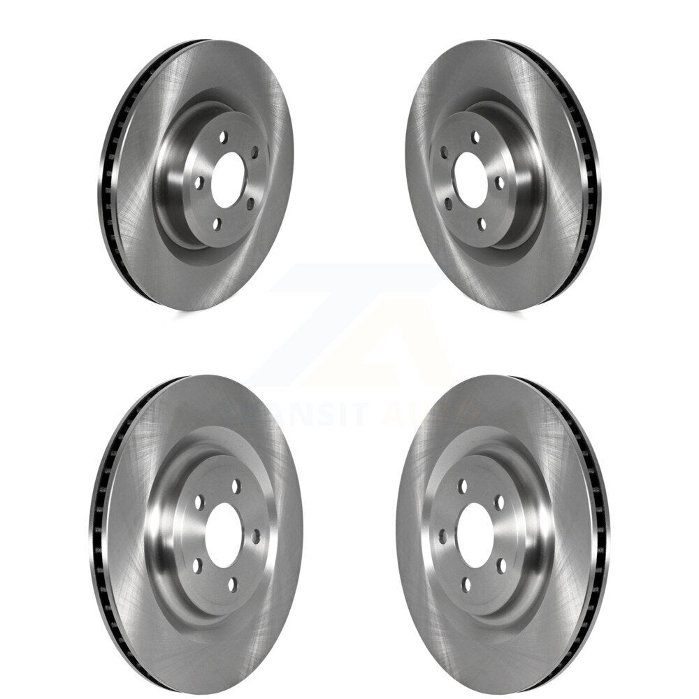 Front Rear Disc Brake Rotors Kit For Ford Explorer Lincoln Aviator K8-102236