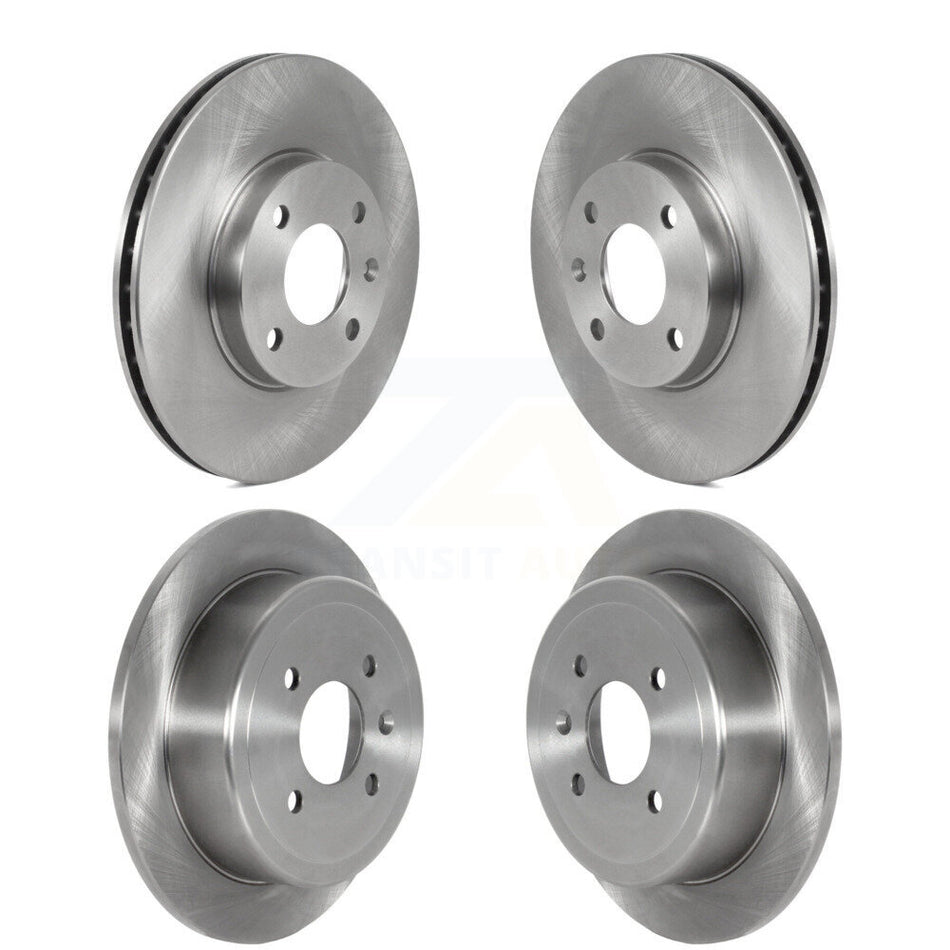 Front Rear Disc Brake Rotors Kit For 2021 Chevrolet Spark K8-102247