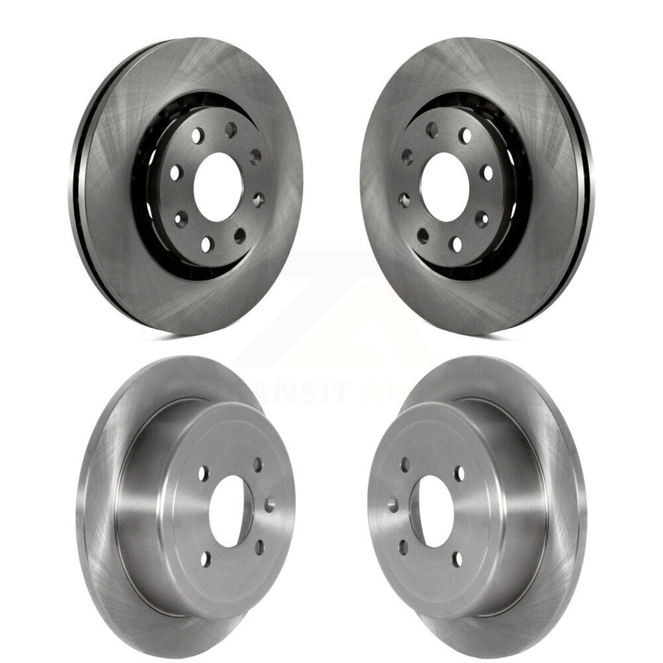 Front Rear Disc Brake Rotors Kit For Chevrolet Spark EV K8-102248