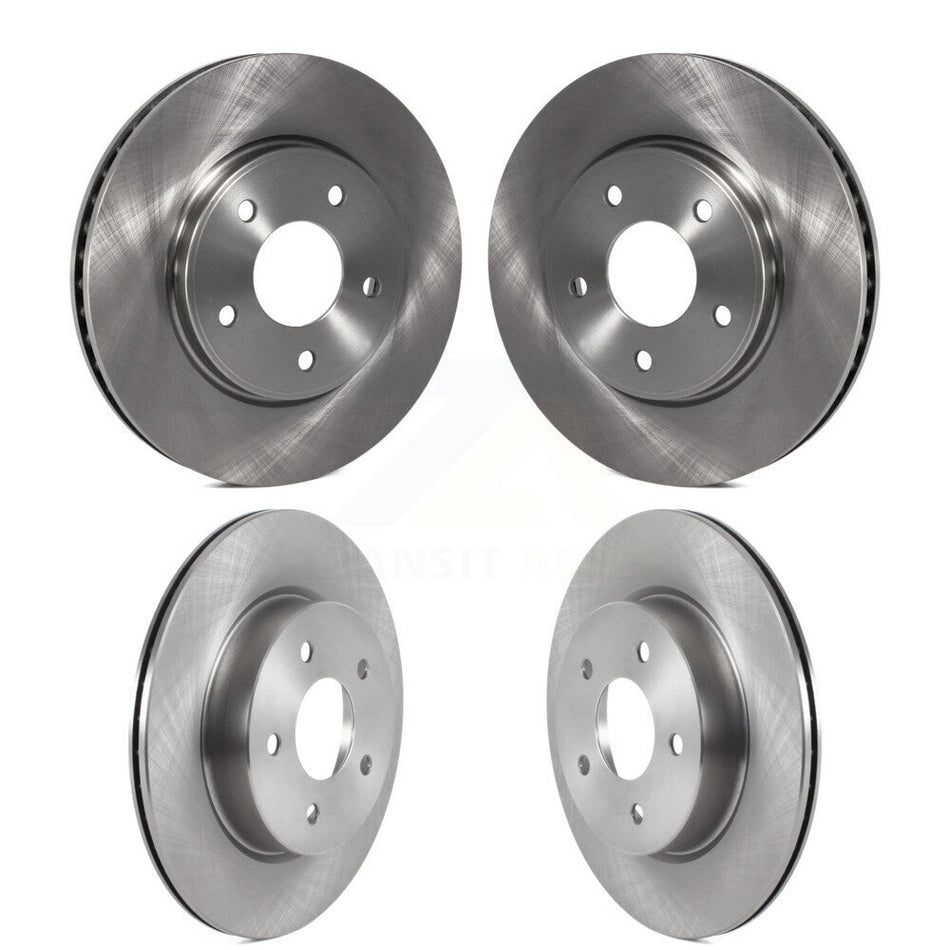 Front Rear Disc Brake Rotors Kit For Nissan LEAF K8-102249