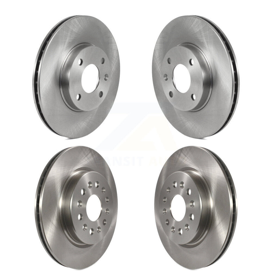 Front Rear Disc Brake Rotors Kit For 2019 Chevrolet Spark K8-102251