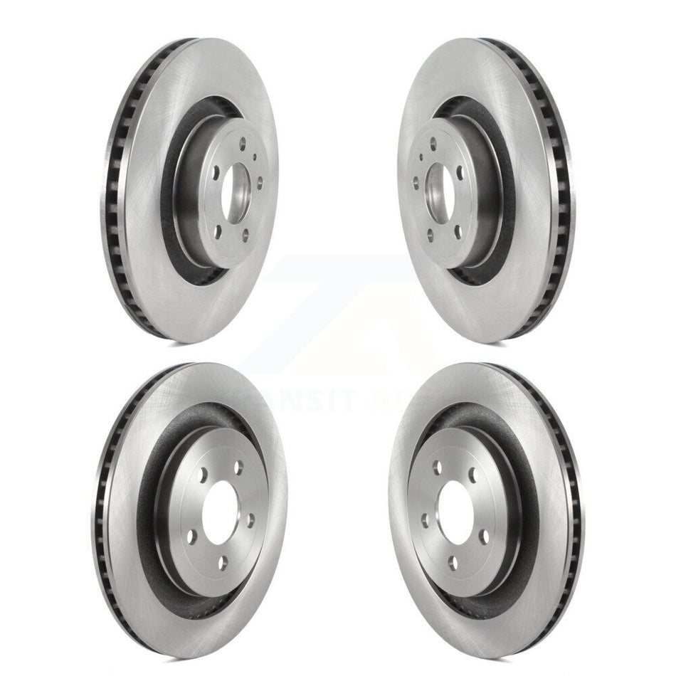 Front Rear Disc Brake Rotors Kit For Ford Mustang K8-102255