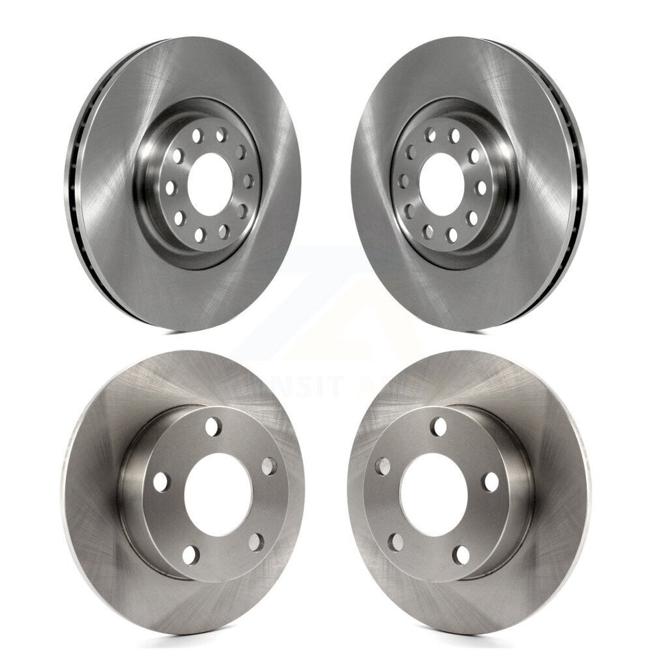 Front Rear Disc Brake Rotors Kit For 2000-2001 Audi A4 Quattro With 320mm Diameter Rotor K8-102263