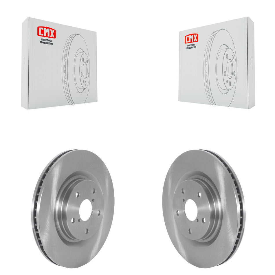 Front Disc Brake Rotors Pair For 2019-2021 Subaru Forester With 316mm Diameter Rotor K8-102291