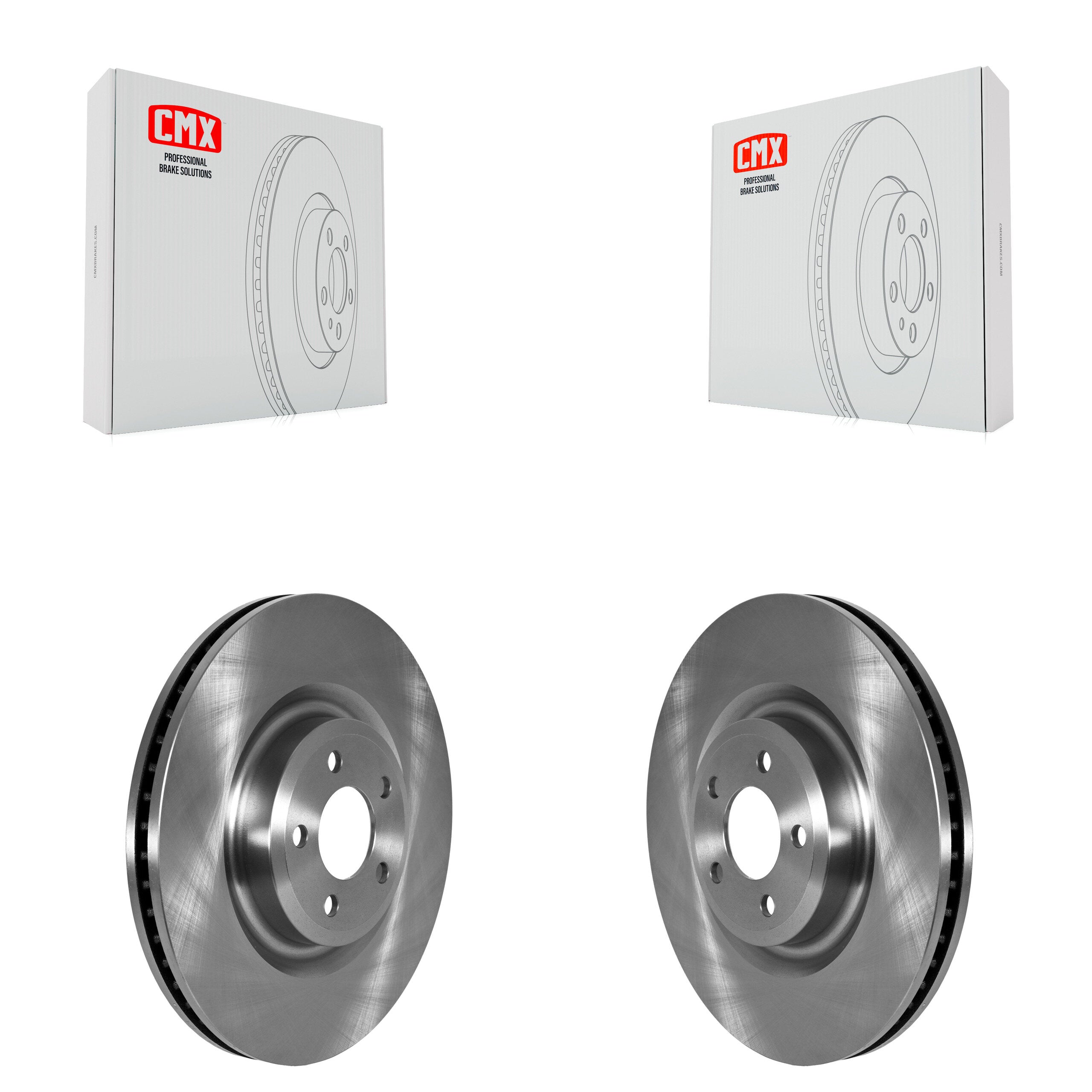 Front Disc Brake Rotors Pair For Ford Explorer Lincoln Aviator Police Interceptor Utility K8-102299