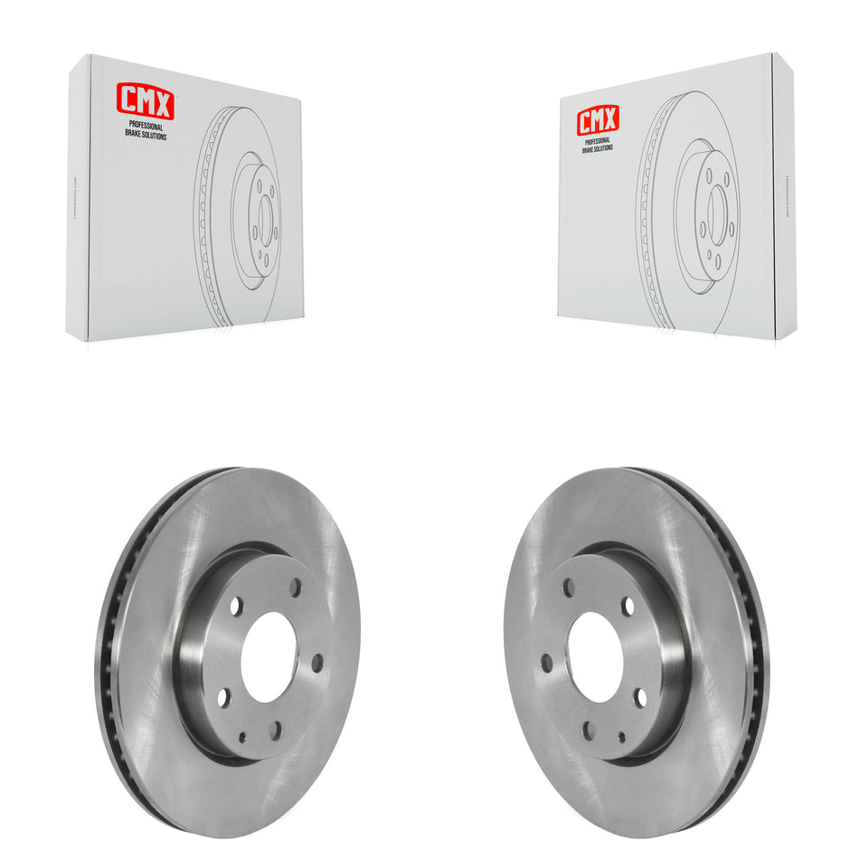 Front Disc Brake Rotors Pair For Mazda 3 K8-102301
