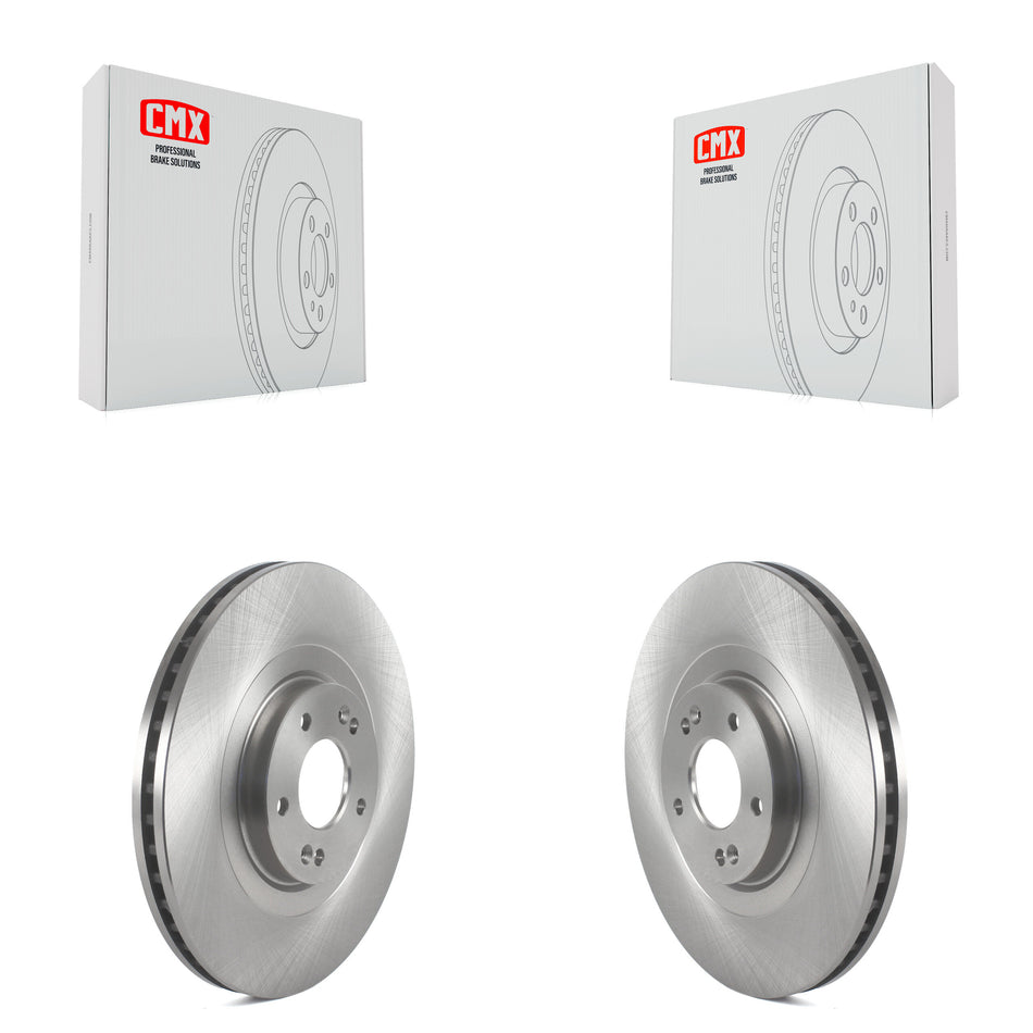 Front Disc Brake Rotors Pair For Kia Telluride Hyundai Palisade K8-102313