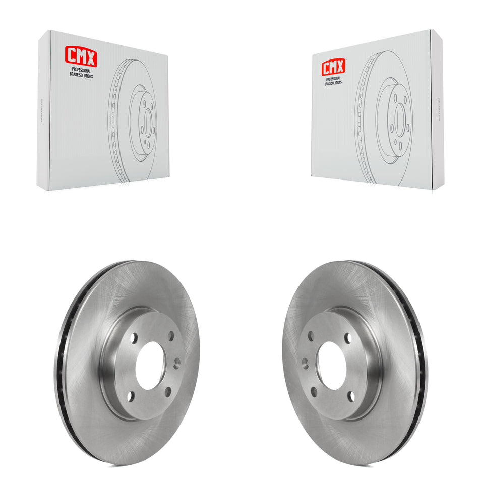 Front Disc Brake Rotors Pair For 2016-2021 Chevrolet Spark K8-102315