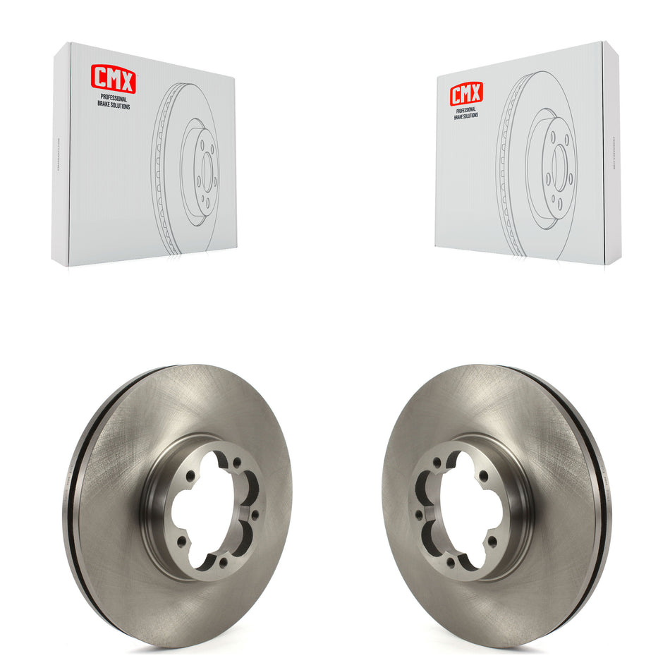Front Disc Brake Rotors Pair For Ford Transit-350 HD K8-102316