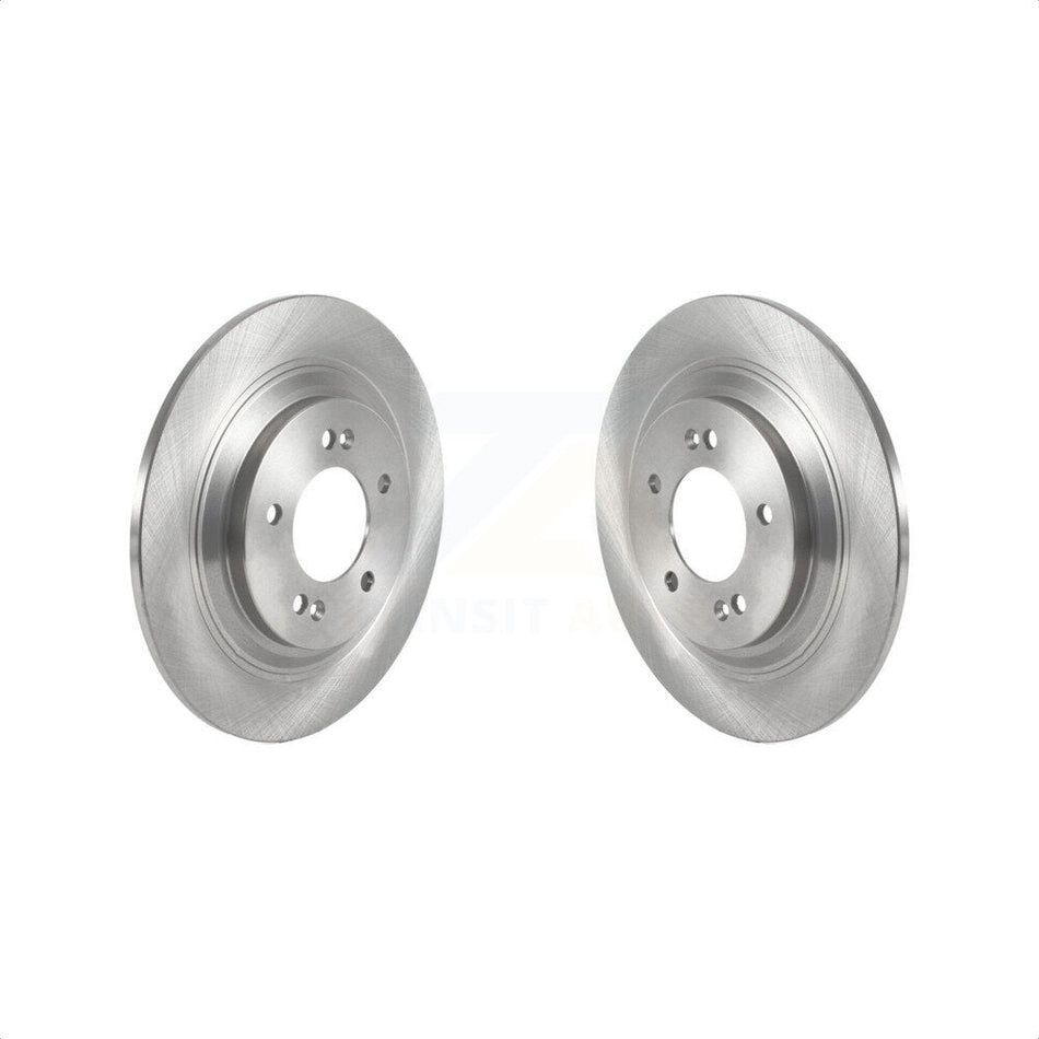 Rear Disc Brake Rotors Pair For Kia Cadenza Niro EV Hyundai Kona Electric K8-102321