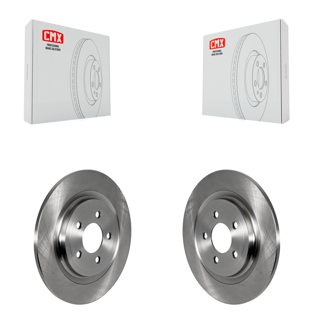 Rear Disc Brake Rotors Pair For Ford Explorer Mustang K8-102323