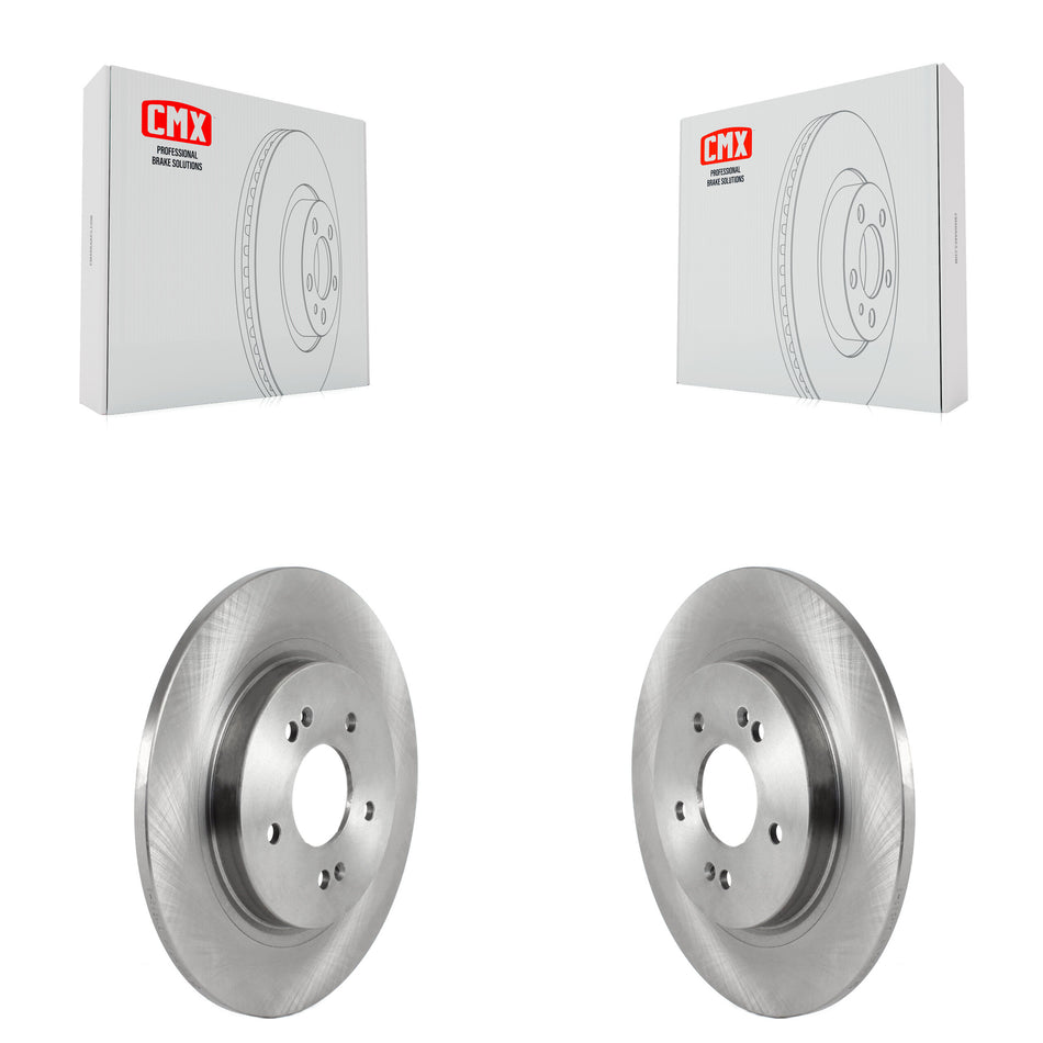Rear Disc Brake Rotors Pair For Hyundai Santa Fe Kia Telluride Palisade K8-102326