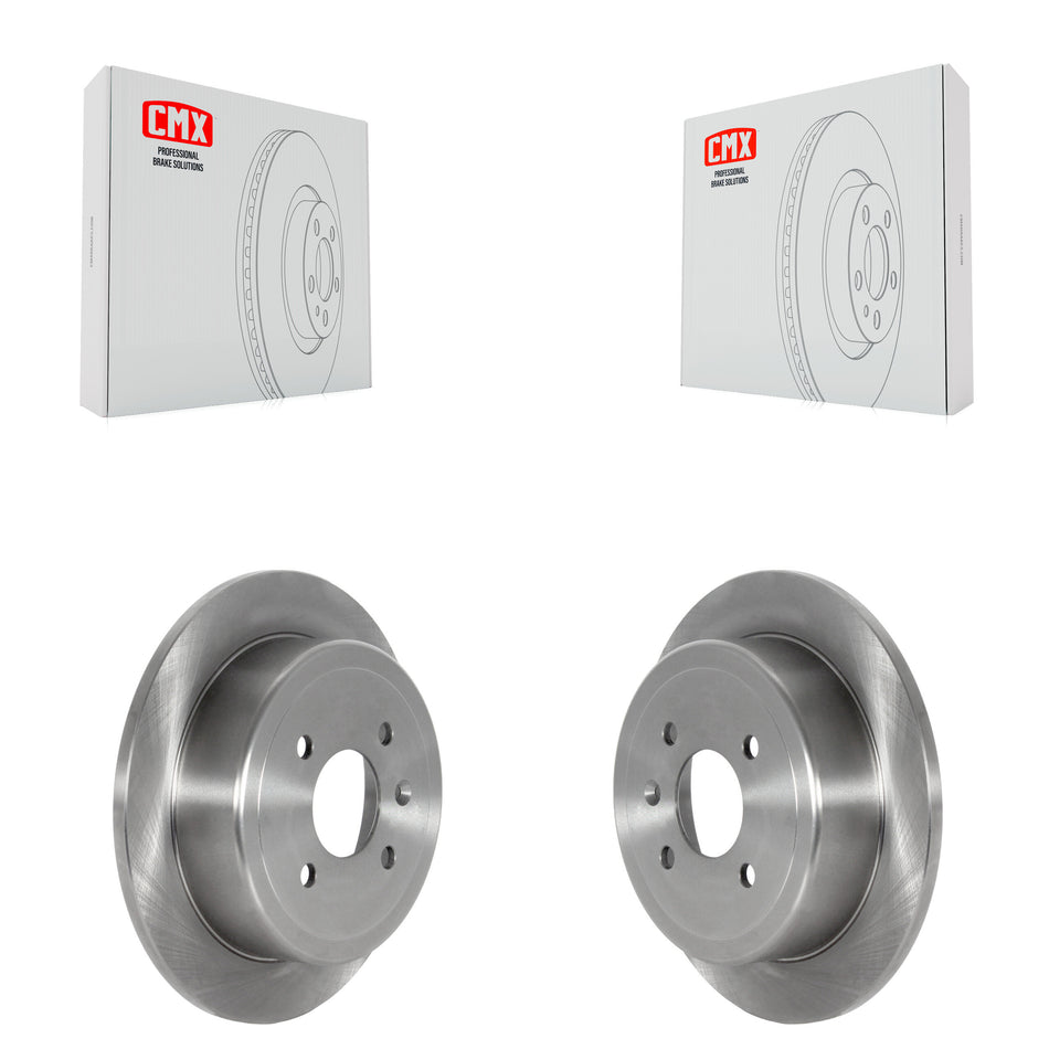 Rear Disc Brake Rotors Pair For Chevrolet Spark EV K8-102330