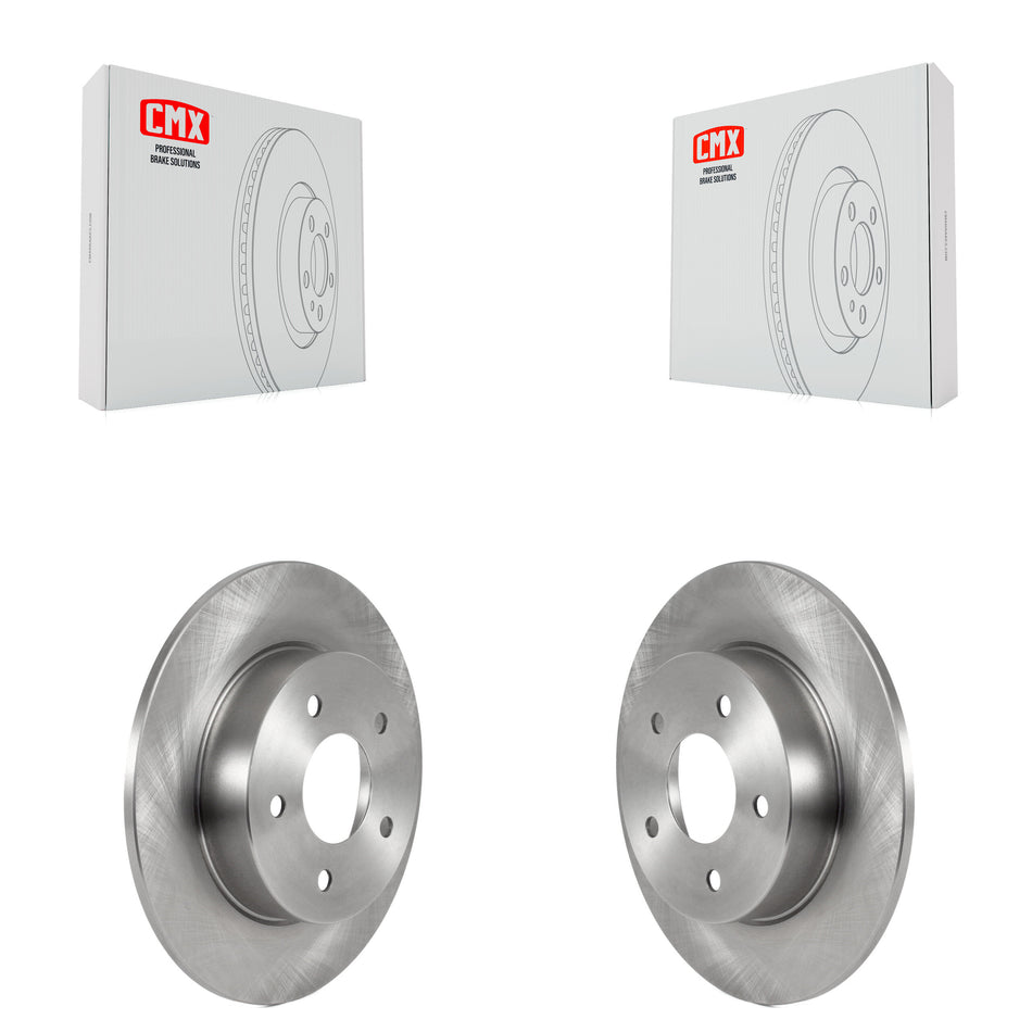 Rear Disc Brake Rotors Pair For Nissan Altima Kicks K8-102341