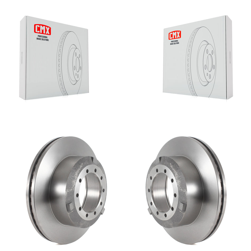 Rear Disc Brake Rotors Pair For Ford F-450 Super Duty F-600 F-550 K8-102343