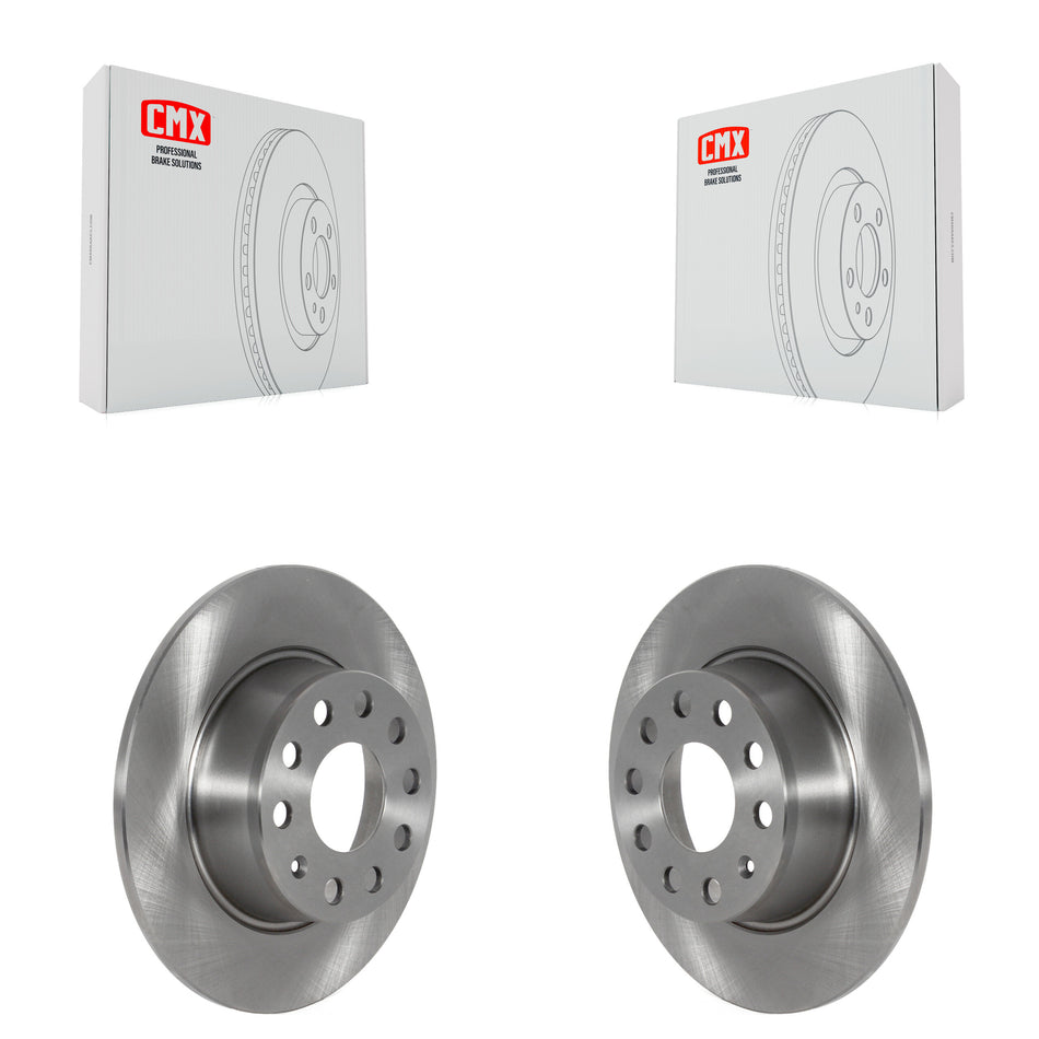 Rear Disc Brake Rotors Pair For Volkswagen Jetta Taos K8-102344