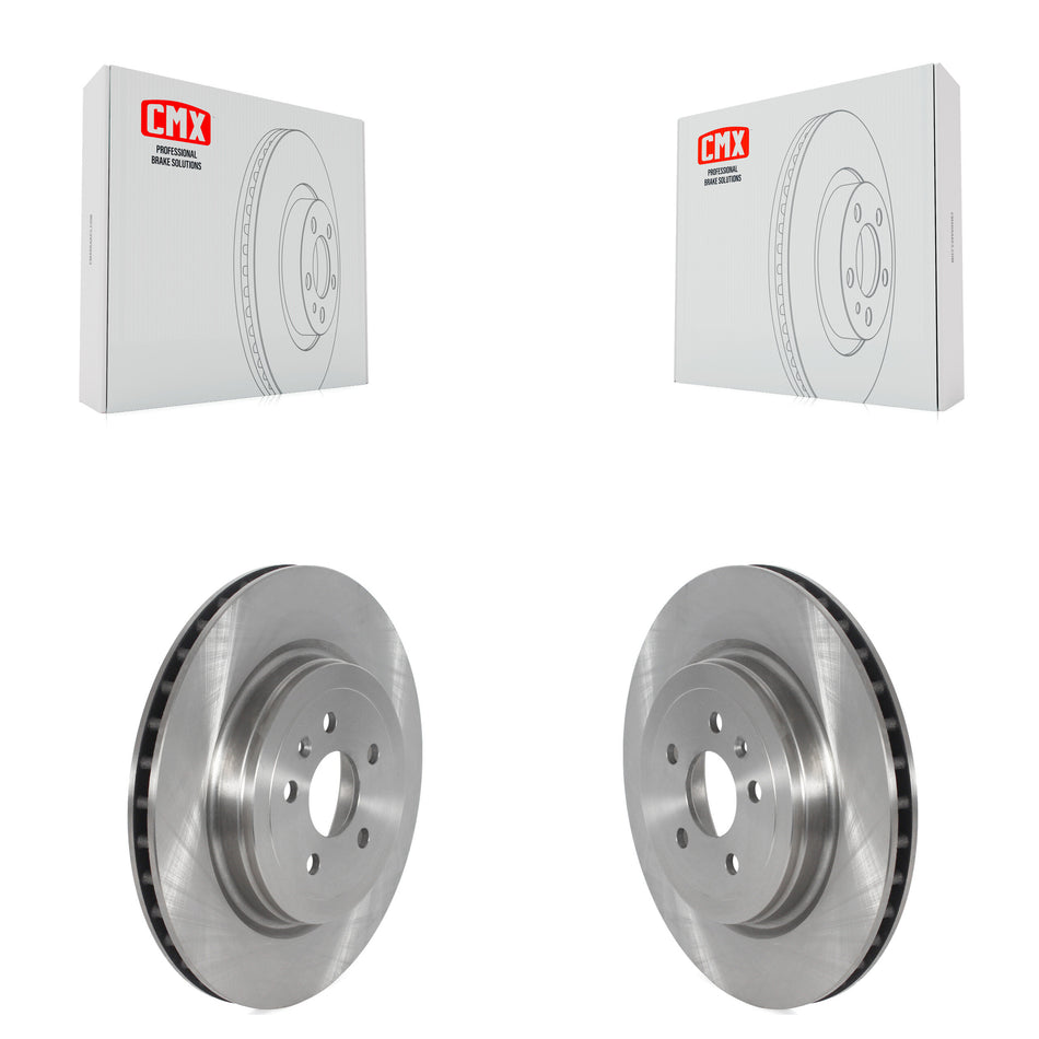 Rear Disc Brake Rotors Pair For Tesla S X K8-102349