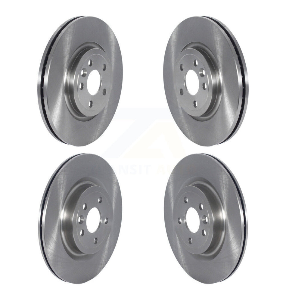 Front Rear Disc Brake Rotors Kit For Jaguar F-Pace Land Rover Range Velar K8-102359