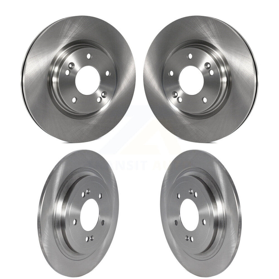 Front Rear Disc Brake Rotors Kit For Kia Sportage Hyundai Tucson With Electric Parking K8-102364