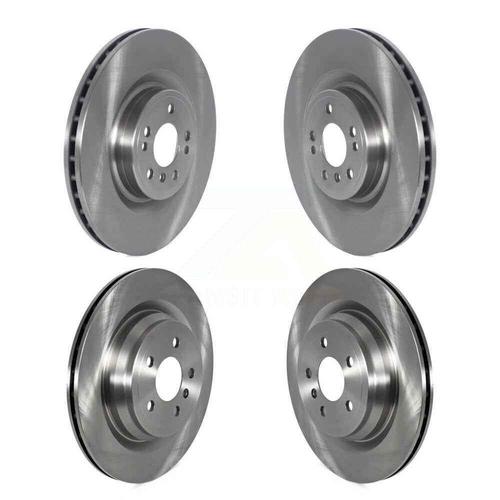 Front Rear Disc Brake Rotors Kit For 2016-2018 Mercedes-Benz GLE400 With AMG Package K8-102371