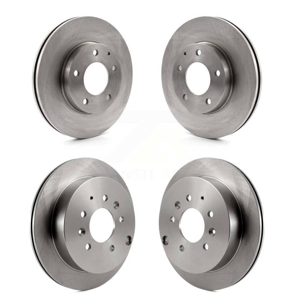 Front Rear Disc Brake Rotors Kit For 1992-1995 Mazda 929 K8-102394