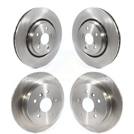 Front Rear Disc Brake Rotors Kit For 2022 Toyota Camry TRD With Manual Parking K8-102413