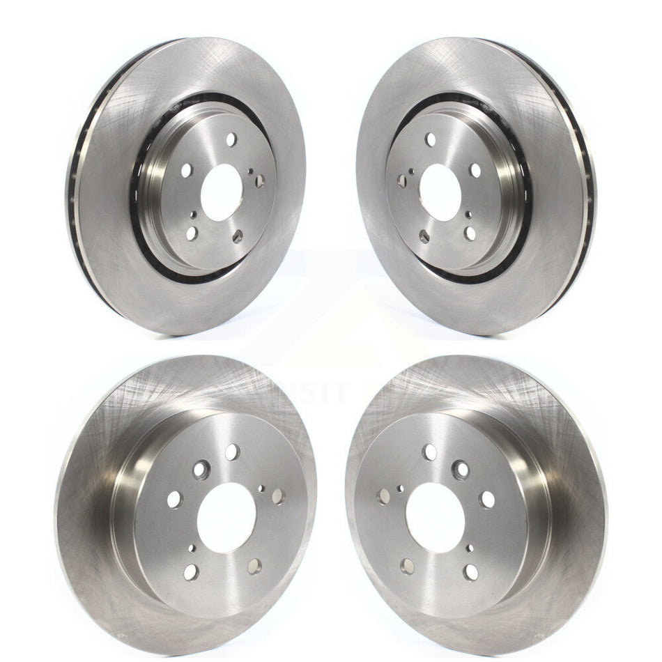 Front Rear Disc Brake Rotors Kit For 2022 Toyota Camry TRD With Manual Parking K8-102413