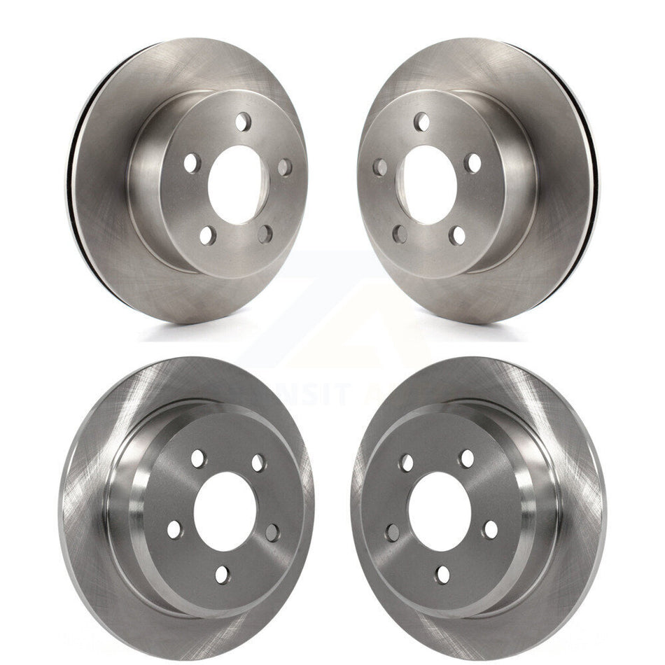 Front Rear Disc Brake Rotors Kit For Jeep Grand Wagoneer K8-102427