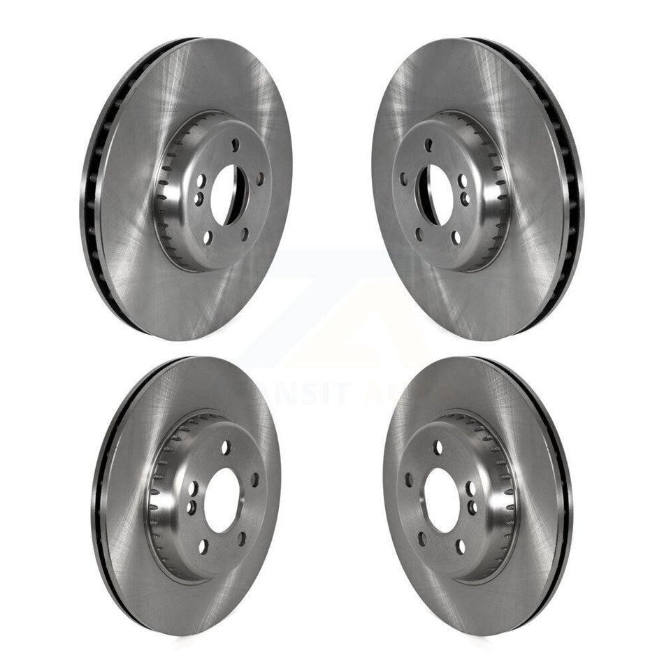 Front Rear Disc Brake Rotors Kit For Mercedes-Benz C300 C400 C350e K8-102436