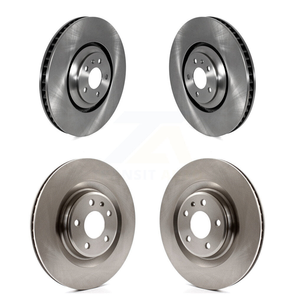 Front Rear Disc Brake Rotors Kit For Audi SQ5 A8 Quattro K8-102444