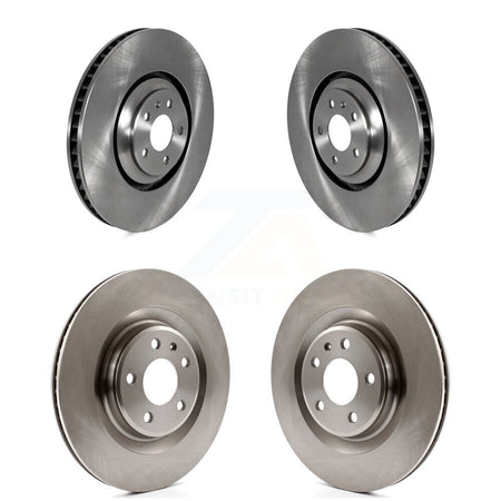 Front Rear Disc Brake Rotors Kit For Audi SQ5 A8 Quattro K8-102444