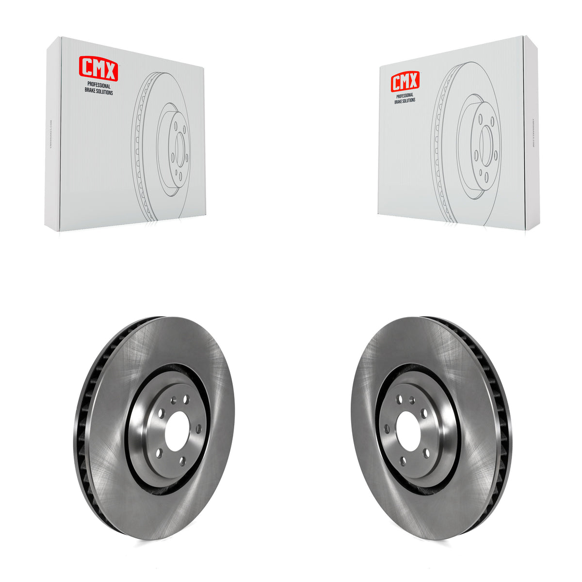 Front Disc Brake Rotors Pair For Audi SQ5 A8 Quattro K8-102448