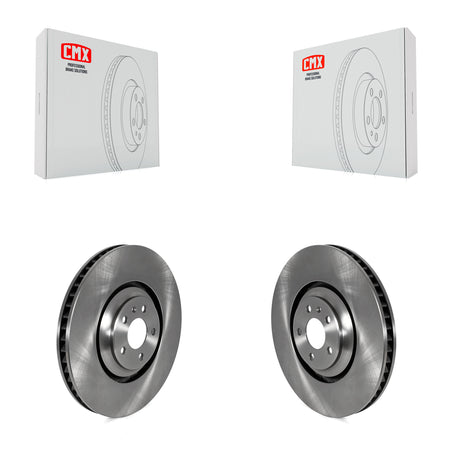 Front Disc Brake Rotors Pair For Audi SQ5 A8 Quattro K8-102448