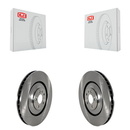 Front Disc Brake Rotors Pair For Audi A7 Quattro A8 S6 S7 S8 K8-102449