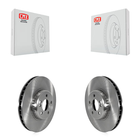 Front Disc Brake Rotors Pair For Mercedes-Benz C300 E300 Without Sport Package K8-102450