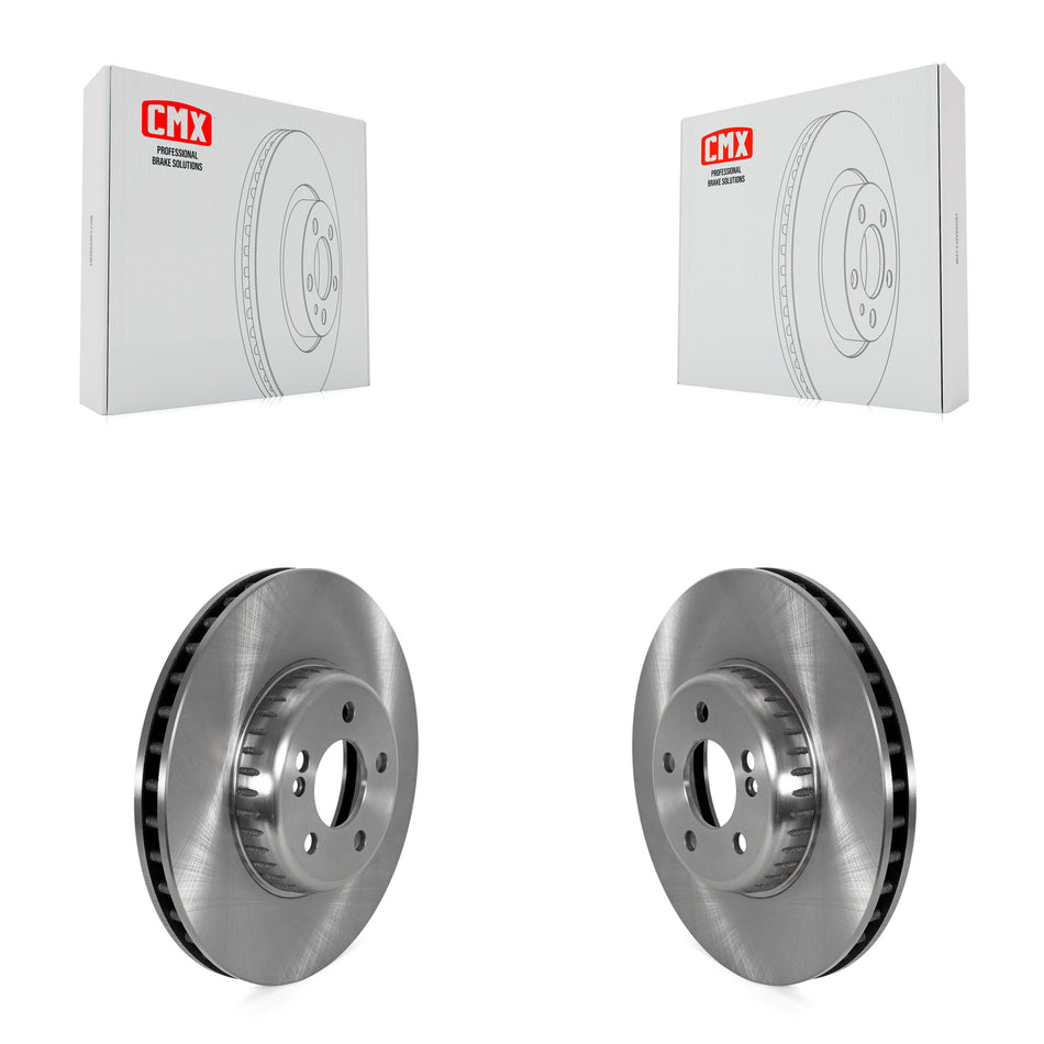 Front Disc Brake Rotors Pair For Mercedes-Benz C300 E300 Without Sport Package K8-102450
