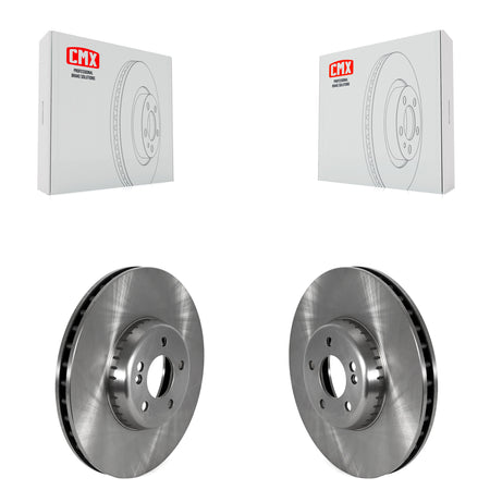 Front Disc Brake Rotors Pair For Mercedes-Benz GLC300 C300 C400 C350e K8-102451