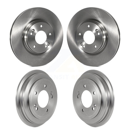 Front Rear Disc Brake Rotors Drums Kit For 2017-2020 Hyundai Elantra 1.6L K8-102453