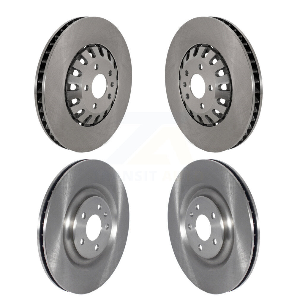 Front Rear Disc Brake Rotors Kit For Audi Q8 e-tron Quattro Sportback A8 K8-102460