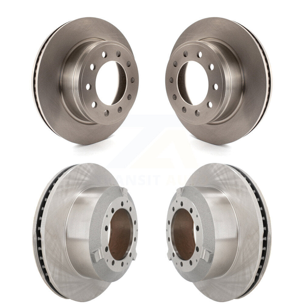 Front Rear Disc Brake Rotors Kit For Ram Dodge Sterling Truck 4500 5500 Bullet 45 55 K8-102462