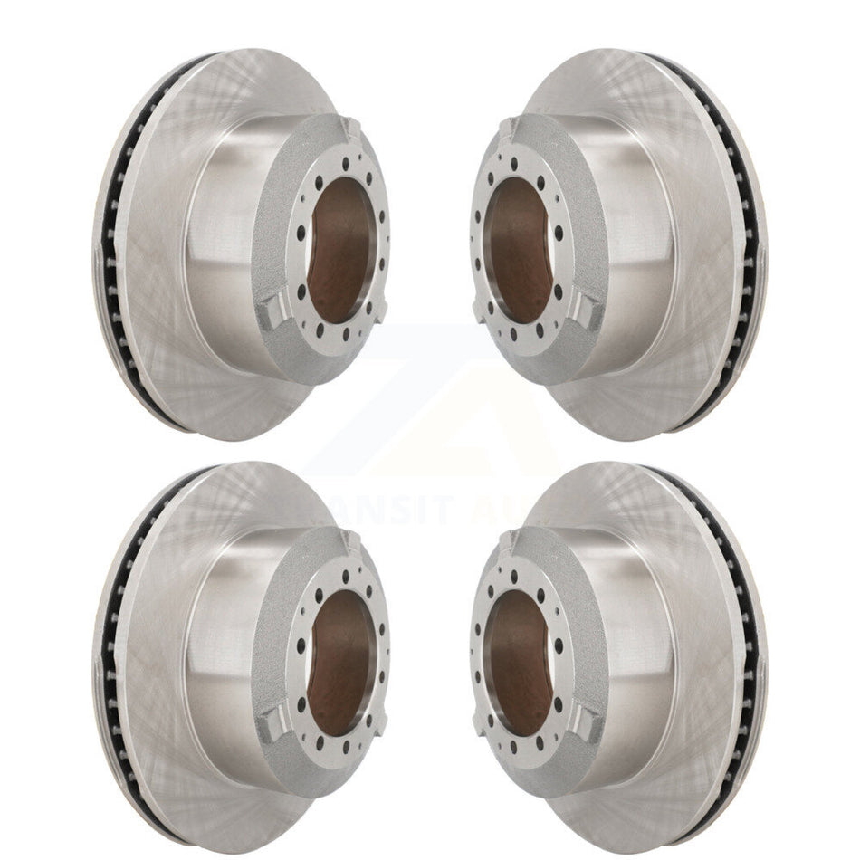 Front Rear Brake Rotors Kit For International TerraStar IC Corporation AE School Bus AC K8-102463