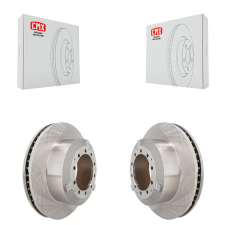 Rear Brake Rotor Pair For Ford F-350 Super Duty F-450 F-550 International TerraStar Ram IC K8-102468