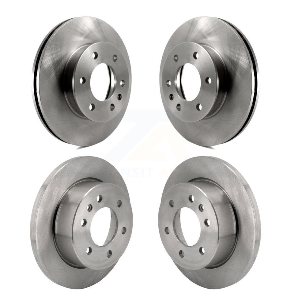 Front Rear Disc Brake Rotors Kit For Mercedes-Benz Sprinter 2500 3500 Freightliner 1500 K8-102470