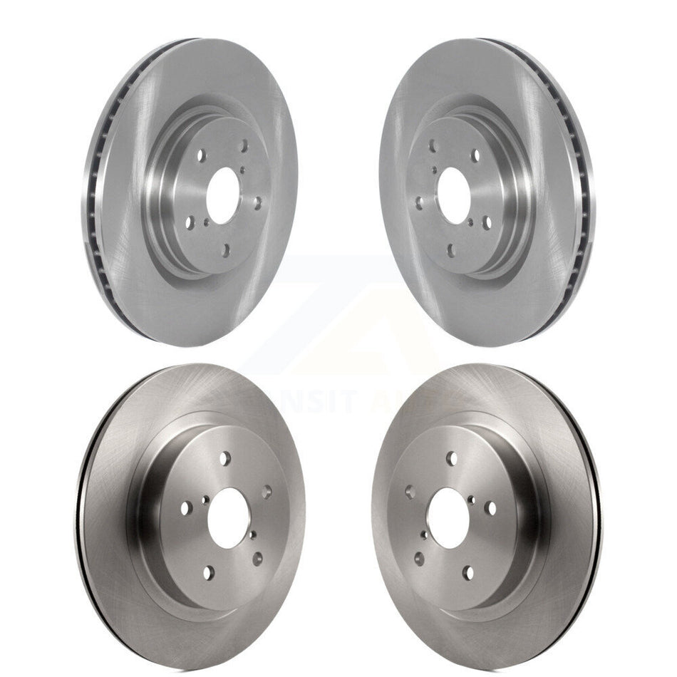 Front Rear Disc Brake Rotors Kit For Subaru Outback WRX Legacy K8-102474